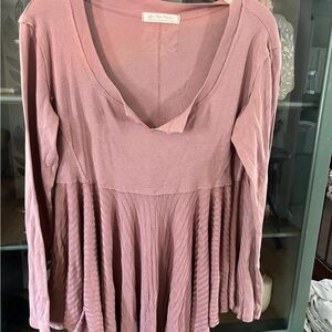Women's Mauve We The Free Long Sleeve Top